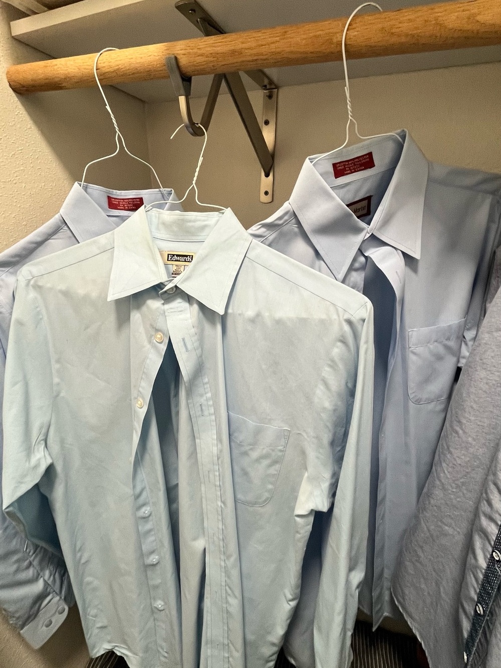 Classic Light Blue Dress Shirt - 5 for 60